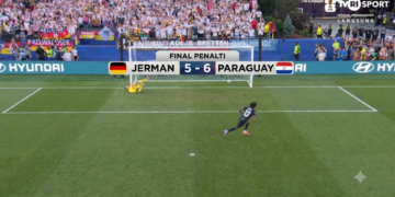 Keberanian Paraguay Singkirkan Jerman Lewat Drama Adu Penalti​