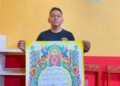 Anggota Polda Maluku Ini Raih Juara I Kaligrafi MTQ Provinsi, Siap Melaju ke Tingkat Nasional​