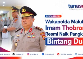 Wakapolda Maluku Imam Thobroni Resmi Naik Pangkat Bintang Dua