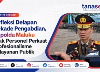Refleksi Delapan Dekade Pengabdian Bhayangkara, Kapolda Maluku Ajak Personel Perkuat Profesionalisme Pelayanan Publik