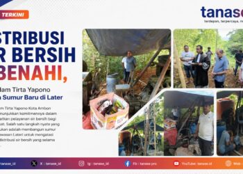 Distribusi Air Bersih Dibenahi, Perumdam Tirta Yapono Bangun Sumur Baru di Lateri