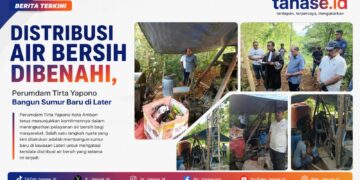 Distribusi Air Bersih Dibenahi, Perumdam Tirta Yapono Bangun Sumur Baru di Lateri