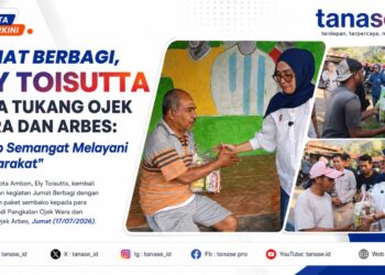 Jumat Berbagi, Ely Toisutta Sapa Tukang Ojek Wara dan Arbes: “Tetap Semangat Melayani Masyarakat”