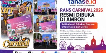 RANS Carnival 2026 Resmi Dibuka di Ambon, Raffi Ahmad Salurkan Bantuan untuk Masjid dan Gereja
