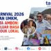 RANS Carnival 2026 Gerakkan UMKM, Wali Kota Ambon: Promosi Luar Biasa bagi Produk Lokal