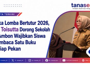 Buka Lomba Bertutur 2026, Ely Toisutta Dorong Sekolah di Ambon Wajibkan Siswa Membaca Satu Buku Setiap Pekan