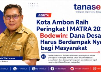 Kota Ambon Raih Peringkat I MATRA 2026, Bodewin: Dana Desa Harus Berdampak Nyata bagi Masyarakat