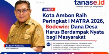 Kota Ambon Raih Peringkat I MATRA 2026, Bodewin: Dana Desa Harus Berdampak Nyata bagi Masyarakat