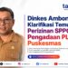 Dinkes Ambon Klarifikasi Temuan BPK, Perizinan SPPG hingga Pengadaan PLTS Puskesmas