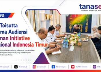 Ely Toisutta Terima Audiensi Human Initiative Regional Indonesia Timur