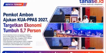 Pemkot Ambon Ajukan KUA-PPAS 2027, Targetkan Ekonomi Tumbuh 5,7 Persen