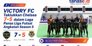 VICTORY FC Taklukkan Chelsea 7-5 dalam Laga Panas Liga Futsal Angkatan Season 5