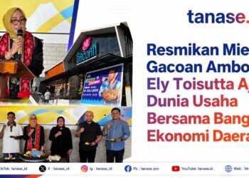 Resmikan Mie Gacoan Ambon, Ely Toisutta Ajak Dunia Usaha Bersama Bangun Ekonomi Daerah