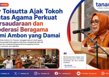 Ely Toisutta Ajak Tokoh Lintas Agama Perkuat Persaudaraan dan Moderasi Beragama Demi Ambon yang Damai