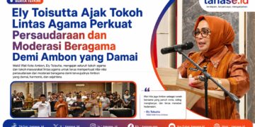 Ely Toisutta Ajak Tokoh Lintas Agama Perkuat Persaudaraan dan Moderasi Beragama Demi Ambon yang Damai