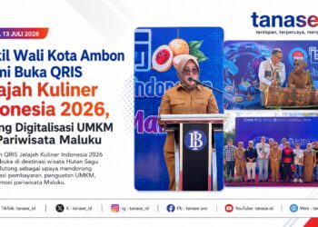 Wakil Wali Kota Ambon Resmi Buka QRIS Jelajah Kuliner Indonesia 2026, Dorong Digitalisasi UMKM dan Pariwisata Maluku