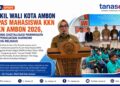 Wakil Wali Kota Ambon Lepas Mahasiswa KKN IAKN Ambon 2026, Dorong Digitalisasi Pariwisata dan Penguatan Harmoni Budaya Religius