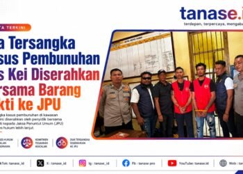 Dua Tersangka Kasus Pembunuhan Nus Kei Diserahkan Bersama Barang Bukti ke JPU
