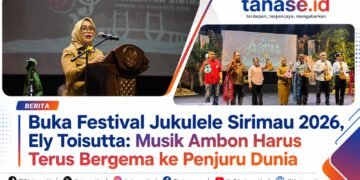 Buka Festival Jukulele Sirimau 2026, Ely Toisutta: Musik Ambon Harus Terus Bergema ke Penjuru Dunia