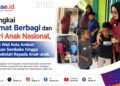 Rangkai Jumat Berbagi dan Hari Anak Nasional, Wakil Wali Kota Ambon Bagikan Sembako hingga Tas Sekolah Kepada Anak-anak‎