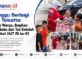 Minggu Berbagi Ely Toisutta: Sapa Warga, Bagikan Sembako dan Tas Sekolah Sambut HUT RI ke-81
