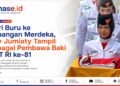 Dari Buru ke Lapangan Merdeka, Eny Jumiaty Tampil sebagai Pembawa Baki HUT RI ke-81
