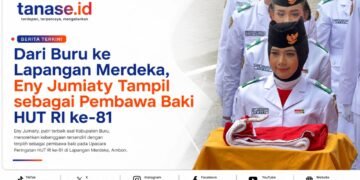 Dari Buru ke Lapangan Merdeka, Eny Jumiaty Tampil sebagai Pembawa Baki HUT RI ke-81