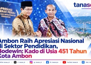 Ambon Raih Apresiasi Nasional di Sektor Pendidikan, Bodewin: Kado di Usia 451 Tahun Kota Ambon