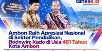 Ambon Raih Apresiasi Nasional di Sektor Pendidikan, Bodewin: Kado di Usia 451 Tahun Kota Ambon