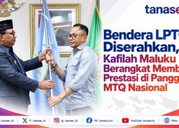 Bendera LPTQ Diserahkan, Kafilah Maluku Berangkat Memburu Prestasi di Panggung MTQ Nasional
