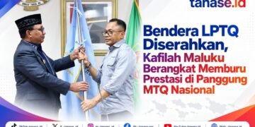 Bendera LPTQ Diserahkan, Kafilah Maluku Berangkat Memburu Prestasi di Panggung MTQ Nasional