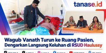 Wagub Vanath Turun ke Ruang Pasien, Dengarkan Langsung Keluhan di RSUD Haulussy