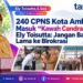 240 CPNS Kota Ambon Masuk “Kawah Candradimuka”, Ely Toisutta: Jangan Bawa Cara Lama ke Birokrasi