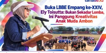 Buka LBBE Empang ke-XXIV, Ely Toisutta: Bukan Sekadar Lomba, Ini Panggung Kreativitas Anak Muda Ambon