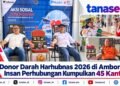 Harhubnas 2026 di Ambon, Insan Perhubungan Kumpulkan 45 Kantong