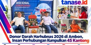Harhubnas 2026 di Ambon, Insan Perhubungan Kumpulkan 45 Kantong
