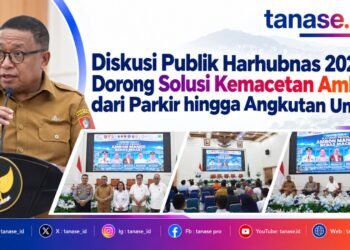 Diskusi Publik Harhubnas 2026 Dorong Solusi Kemacetan Ambon dari Parkir hingga Angkutan Umum