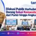 Diskusi Publik Harhubnas 2026 Dorong Solusi Kemacetan Ambon dari Parkir hingga Angkutan Umum
