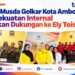 Jelang Musda Golkar Kota Ambon, Tiga Kekuatan Internal Nyatakan Dukungan ke Ely Toisutta