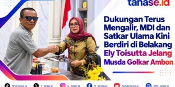 Dukungan Terus Mengalir, MDI dan Satkar Ulama Kini Berdiri di Belakang Ely Toisutta Jelang Musda Golkar Ambon